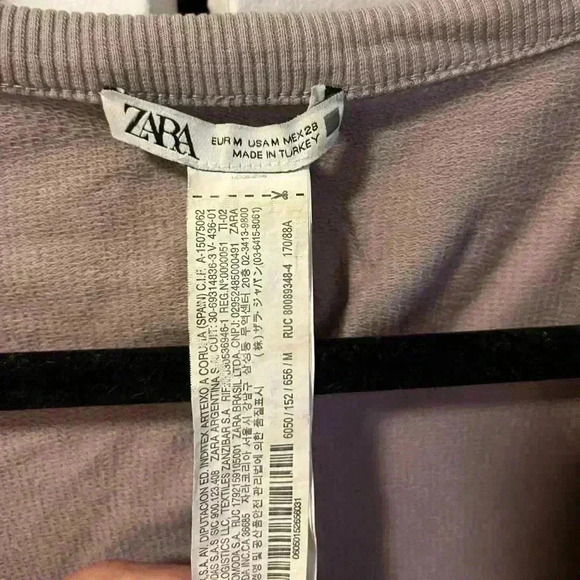 Zara washed effect cropped jacket - Picture 3 of 3